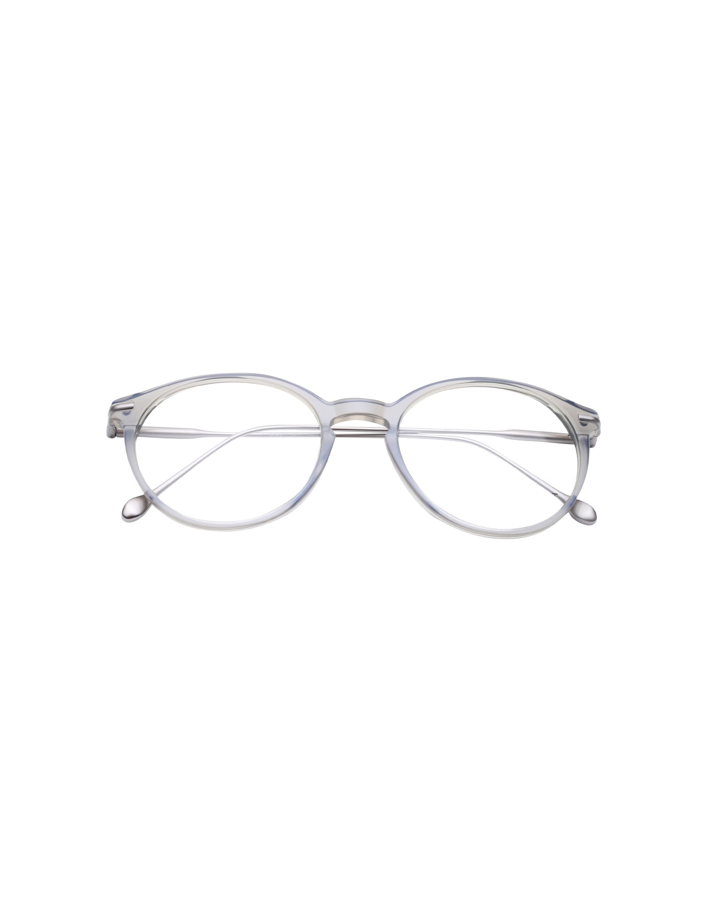Grey Rimmed Unisex Eyeglasses (TC1074UFC4MGYV|53)