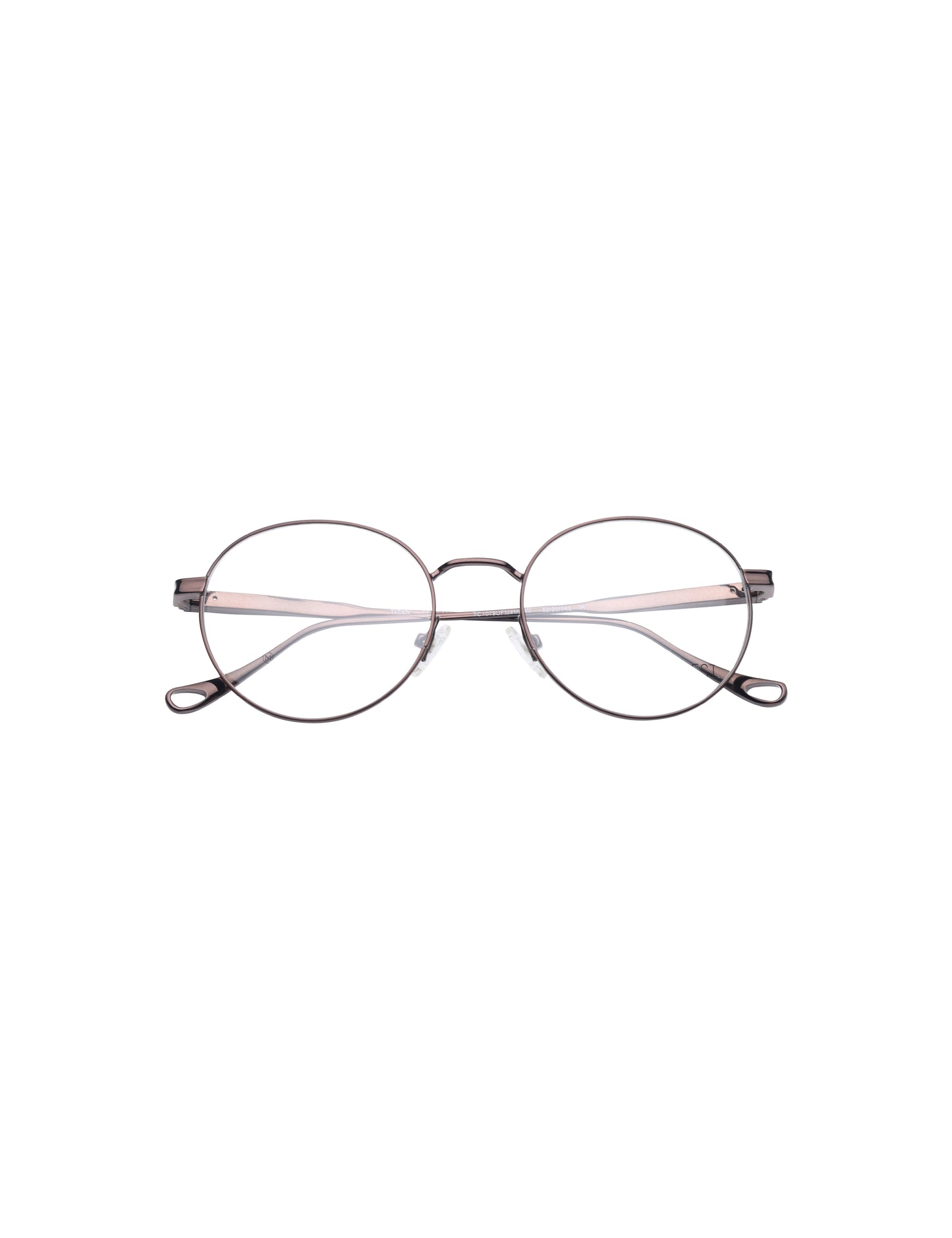 Brown Rimmed Unisex Eyeglasses
