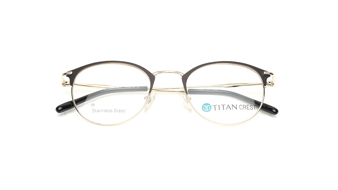 Black Rimmed Unisex Eyeglasses (TC1088UFM1MBLV|51)