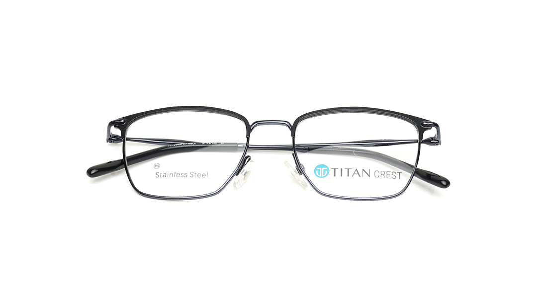 Black Rimmed Unisex Eyeglasses (TC1089UFM1MBLV|51)