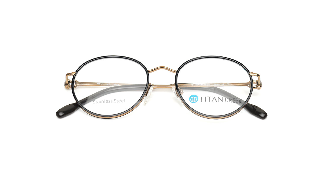 Black Rimmed Unisex Eyeglasses (TC1093UFM2MBRV|50)