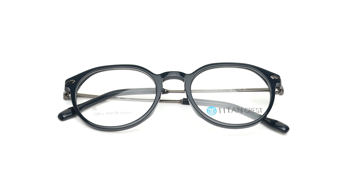 Black Rimmed Unisex Eyeglasses (TC1094UFP1MBLV|50)