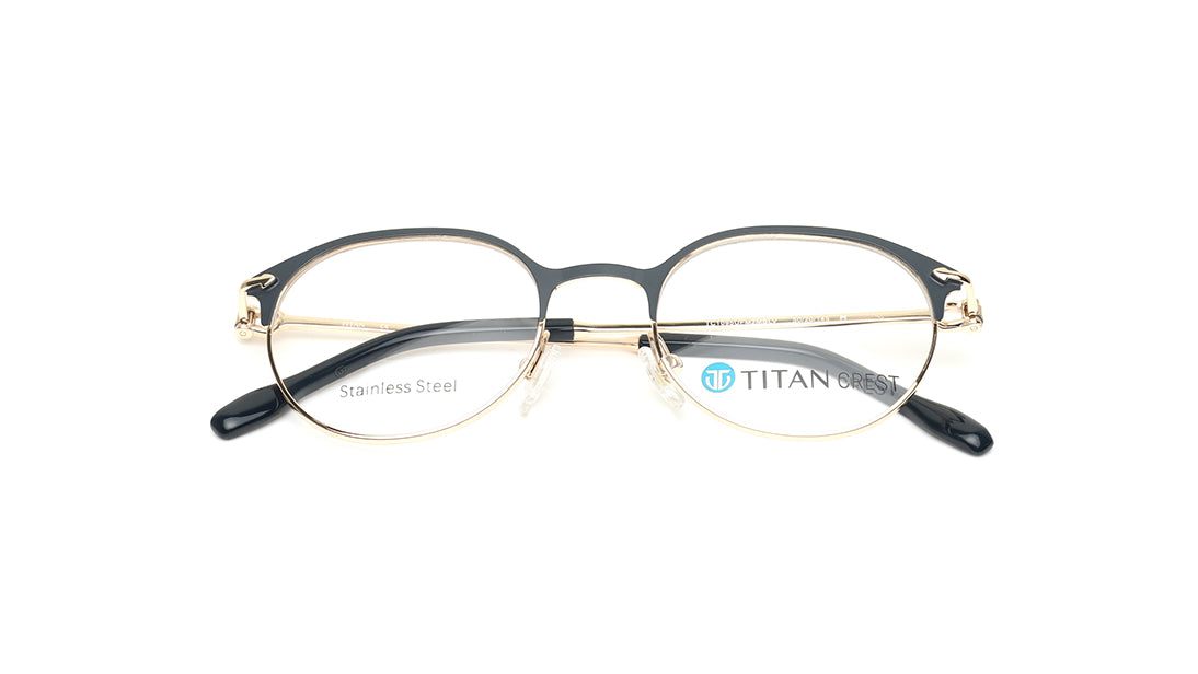 Black Rimmed Unisex Eyeglasses (TC1095UFM2MBLV|50)