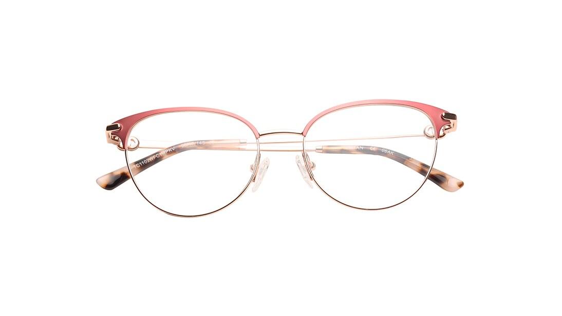 CatEye Rimmed Women Eyeglasses (TC1102WFC1MPKV|52)