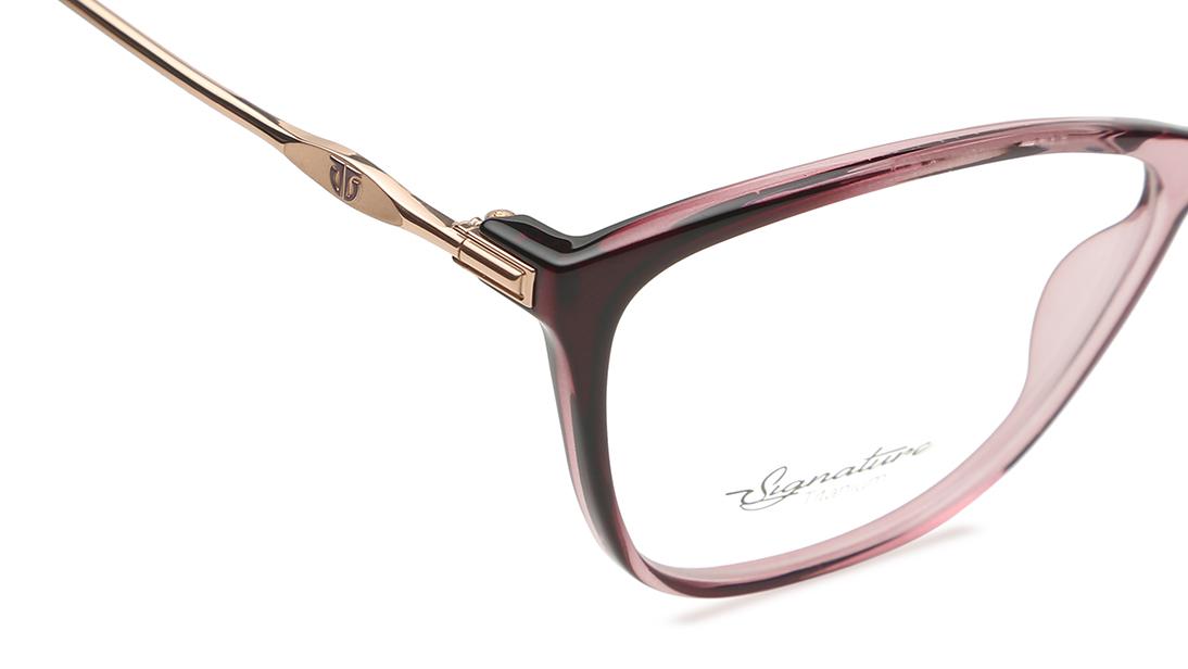 Purple Square Women Eyeglasses (TF1117WFC5V|54)