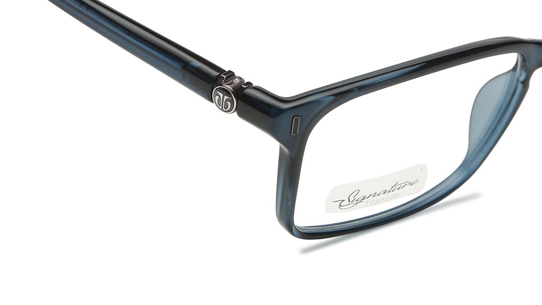 Green Rectangle Men Eyeglasses (TF1152MFC1V|53)