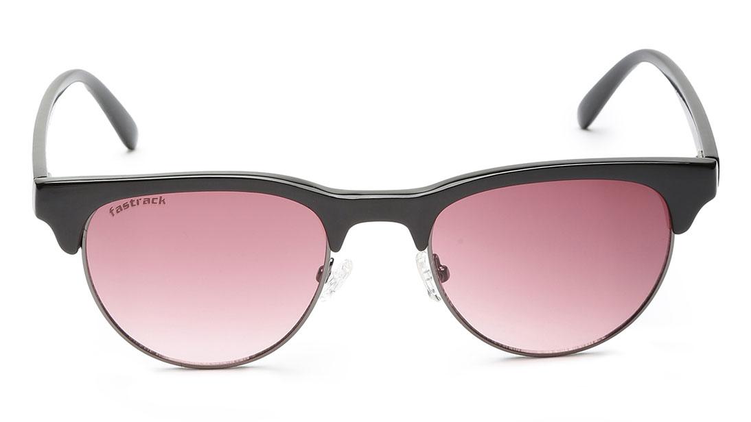 Black Clubmaster Women Sunglasses (C056PR2F|50)