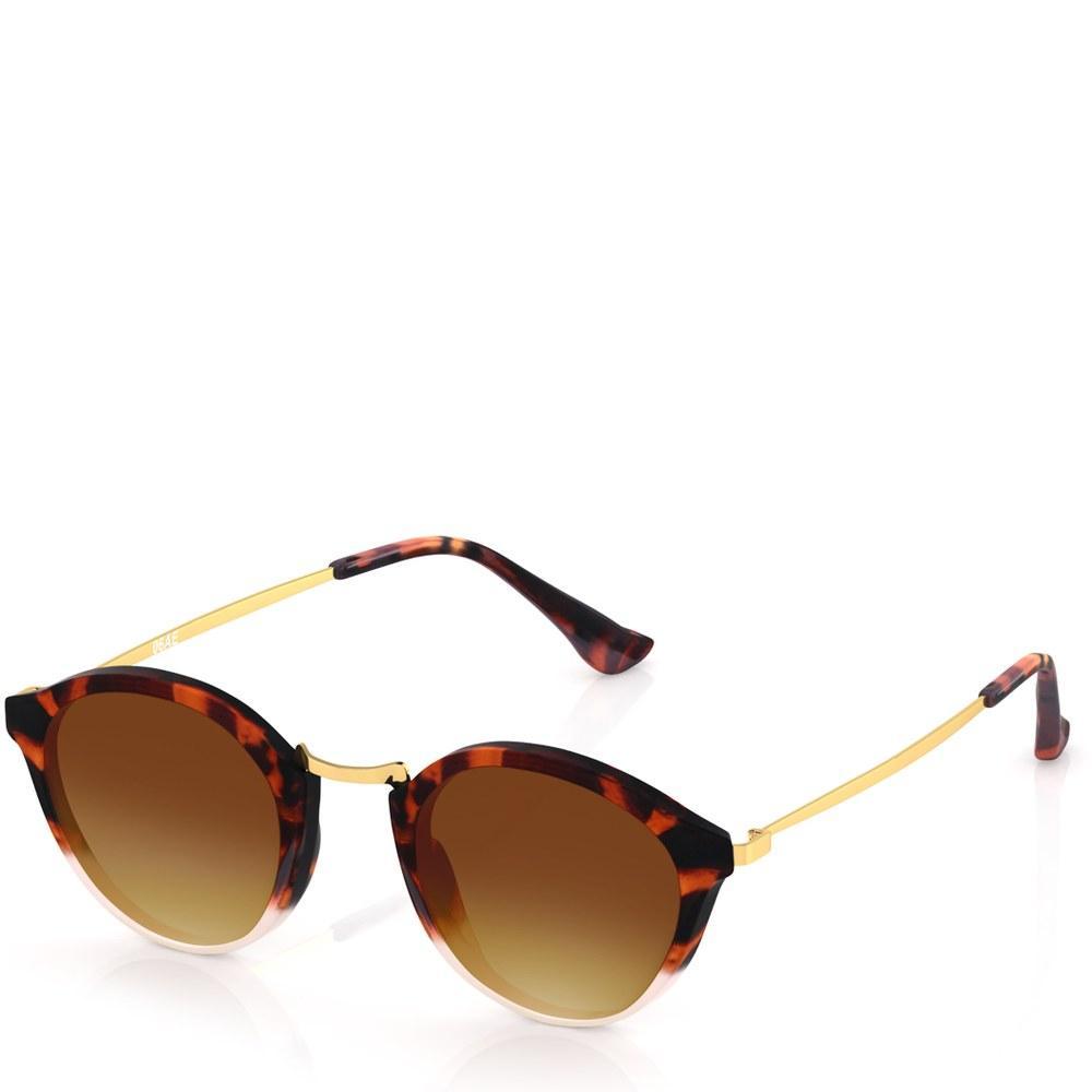 Brown Orange Oval Women Sunglasses (C085BR2F|54)