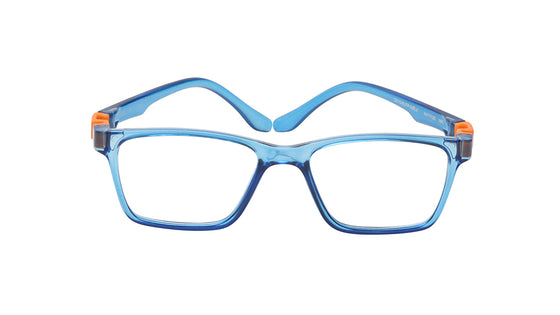 Blue Square Rimmed Eyeglasses(DK1046UFP1MBLV)