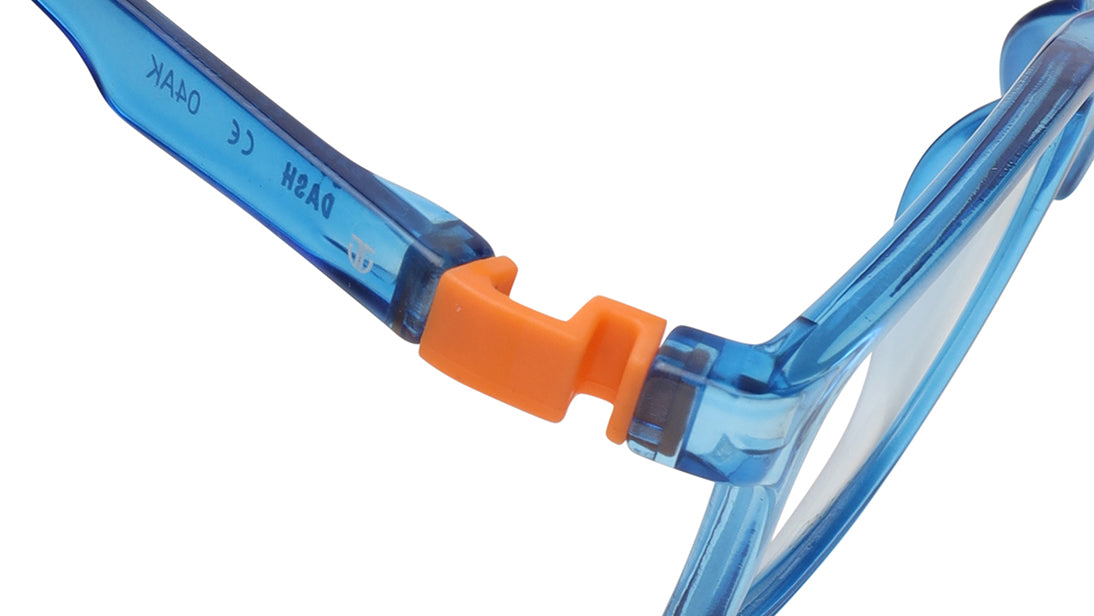 Blue Square Rimmed Eyeglasses(DK1046UFP1MBLV)