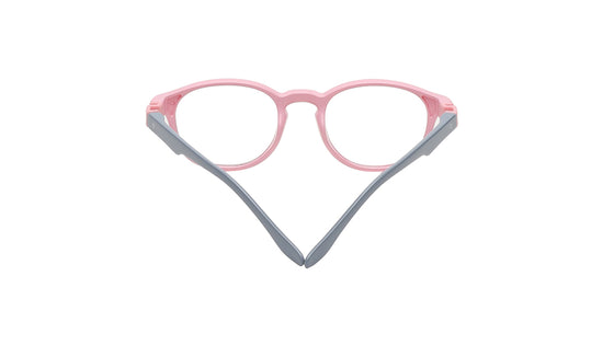 Pink Square Rimmed Kids Eyeglasses