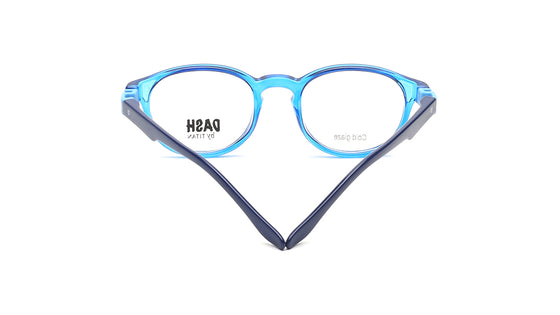Blue Square Rimmed Kids Eyeglasses