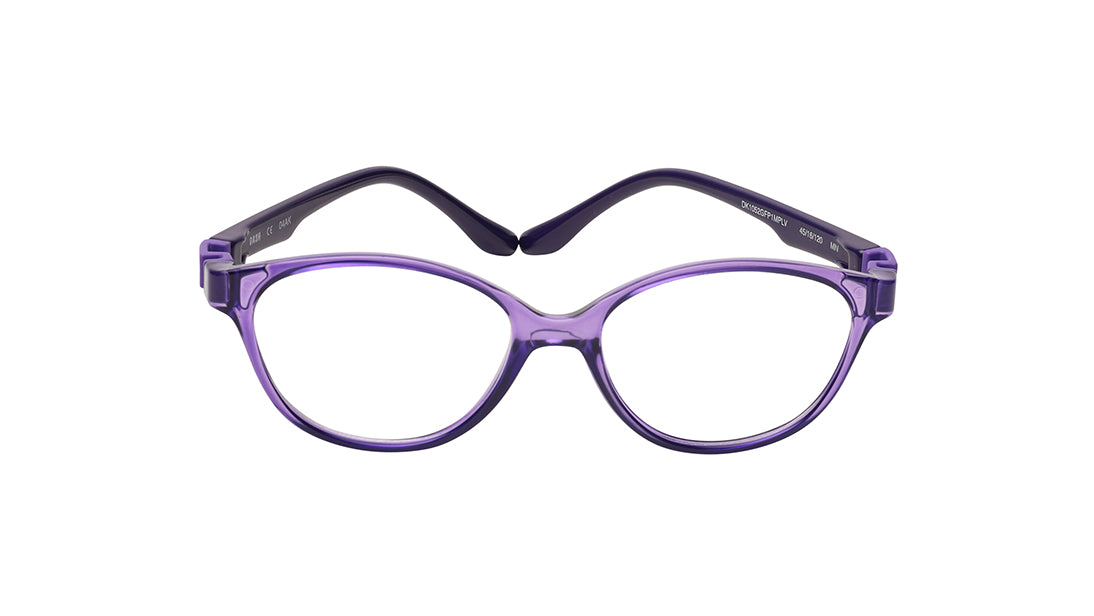 Purple CatEye Rimmed Eyeglasses(DK1052GFP1MPLV)
