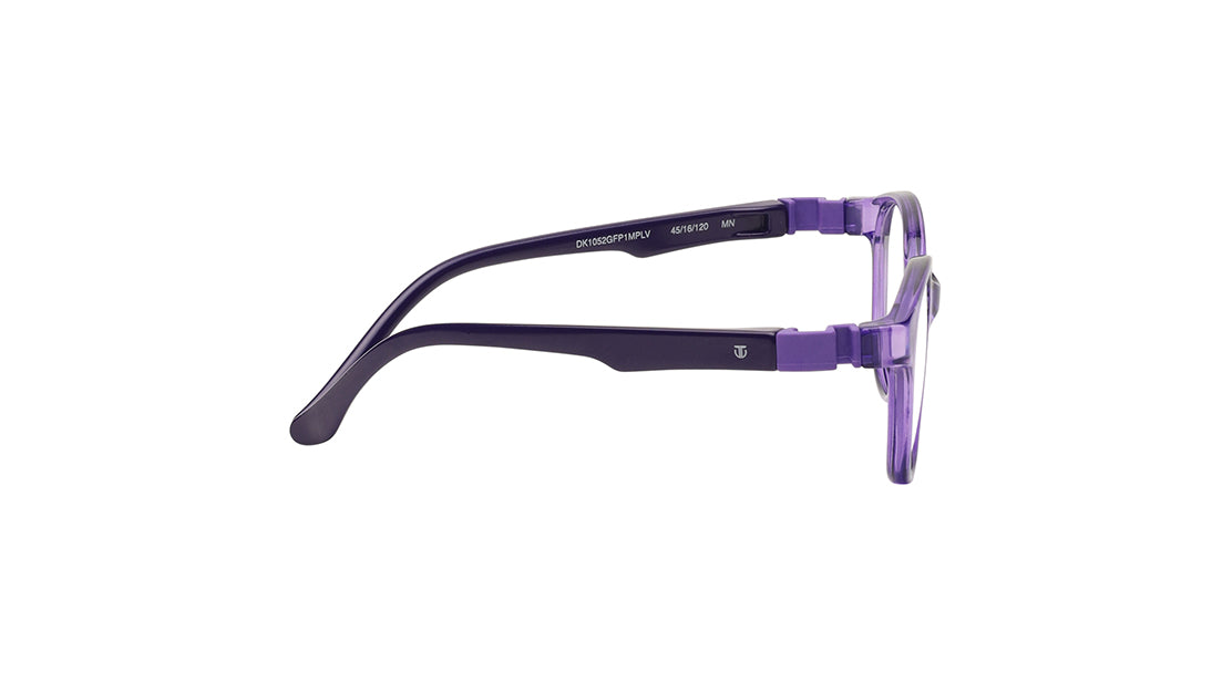 Purple CatEye Rimmed Eyeglasses(DK1052GFP1MPLV)