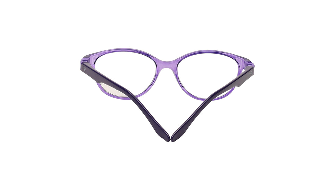 Purple CatEye Rimmed Eyeglasses(DK1052GFP1MPLV)