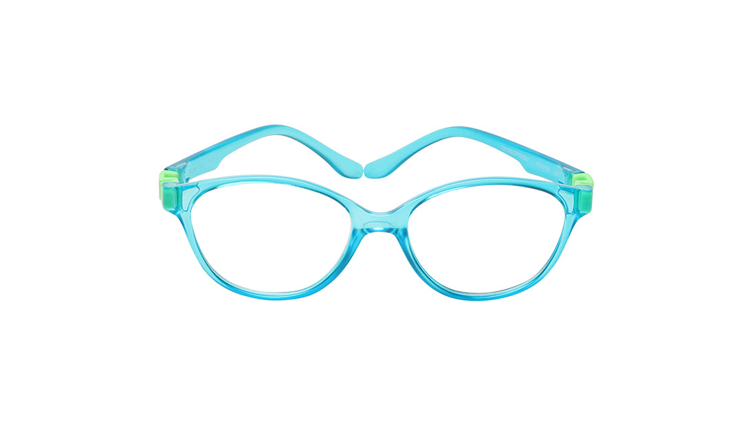 Blue CatEye Rimmed Eyeglasses(DK1052GFP3MBLV)