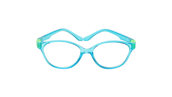 Blue CatEye Rimmed Eyeglasses(DK1052GFP3MBLV)