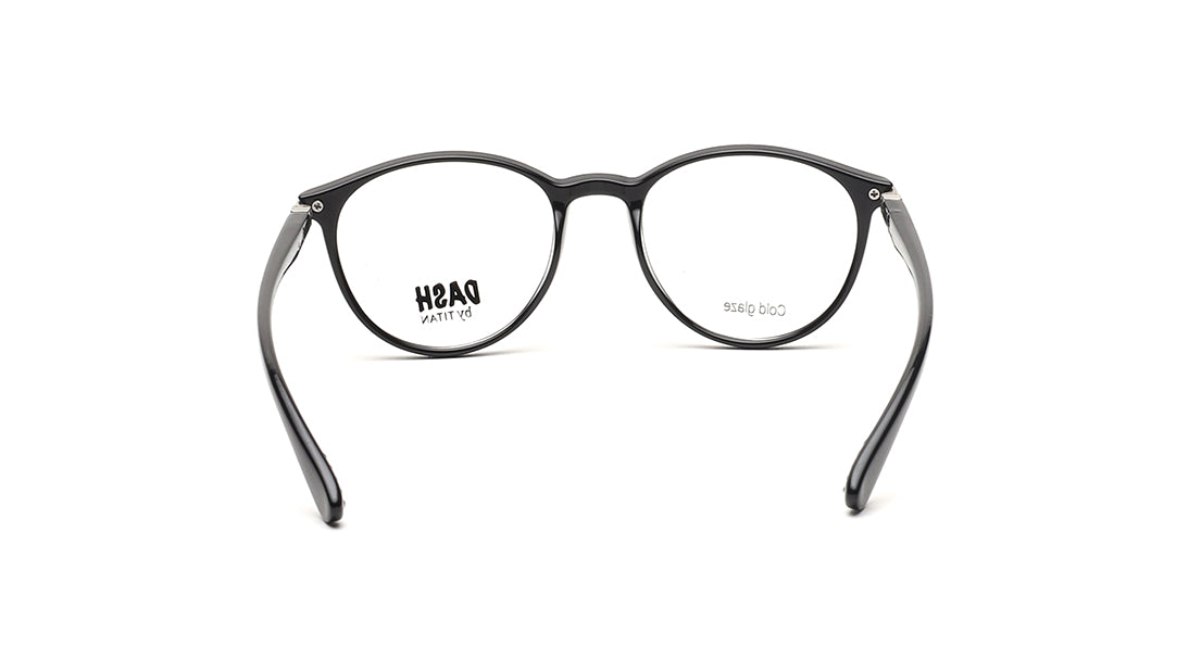 Black Round Rimmed Eyeglasses for Men and Women