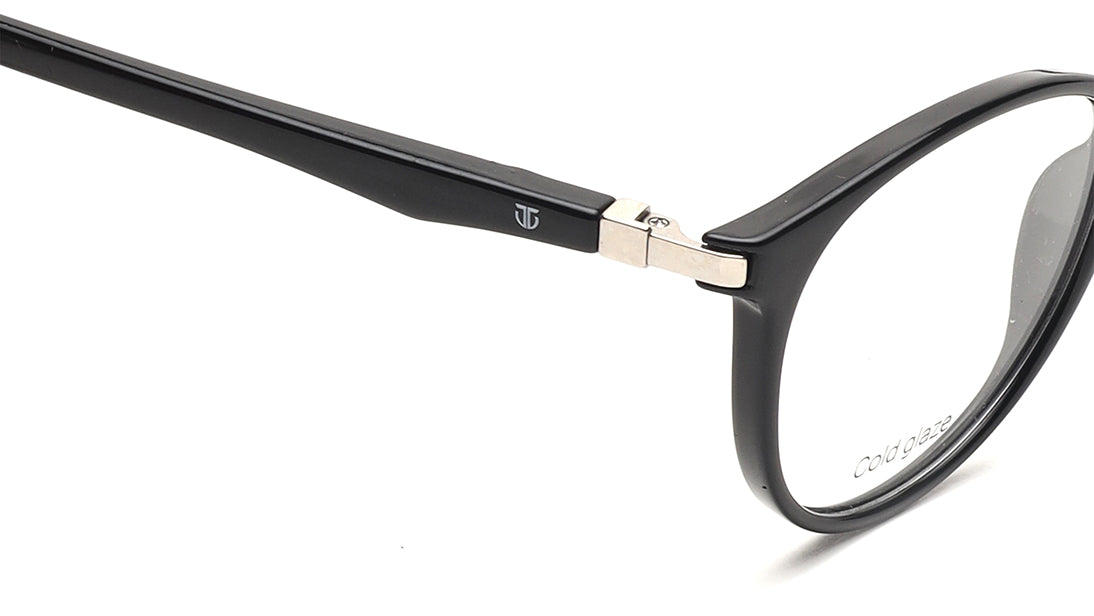 Black Round Rimmed Eyeglasses for Men and Women