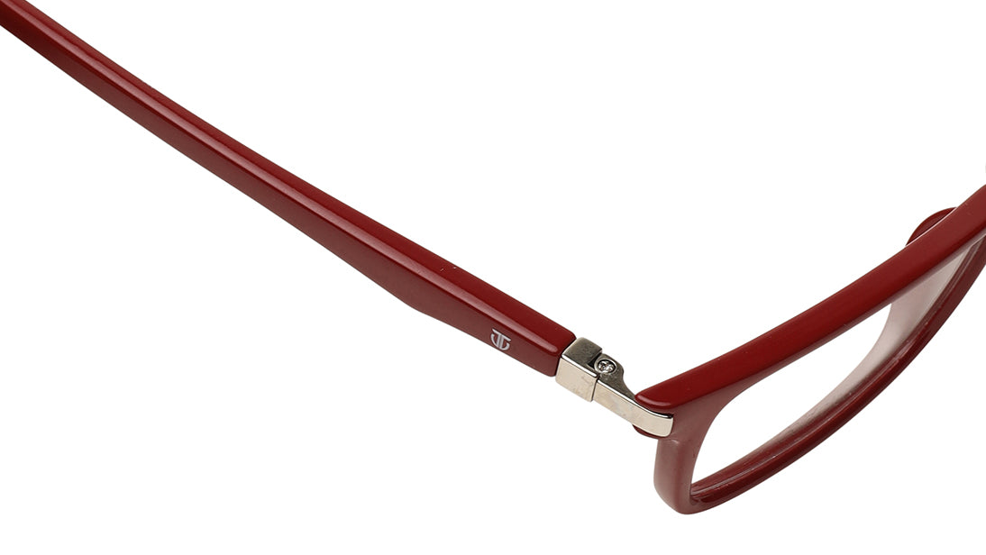 Maroon Rectangle Rimmed Eyeglasses(DK1057UFP2MRDV)