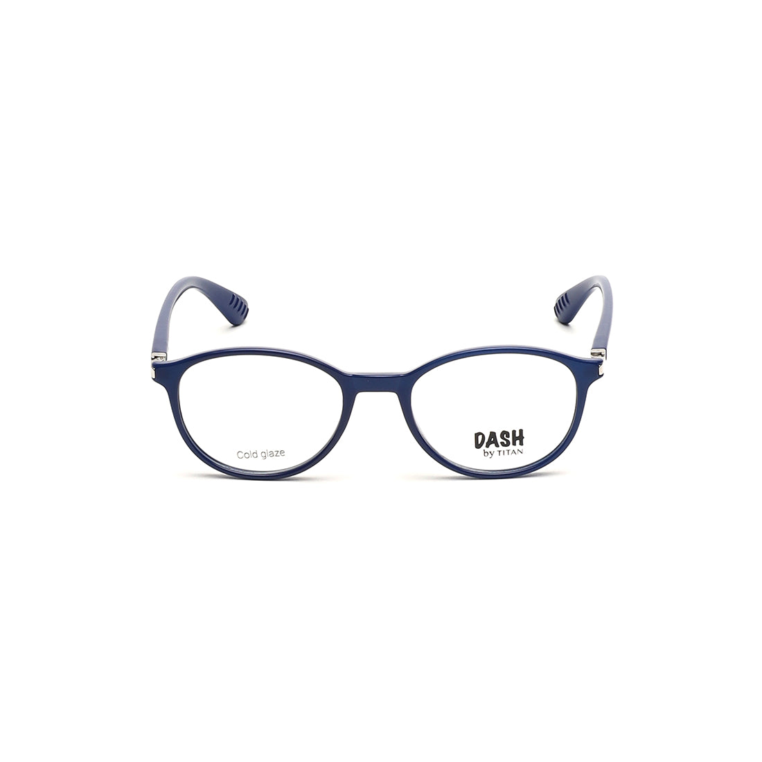 Blue Round Rimmed Kids Eyeglasses