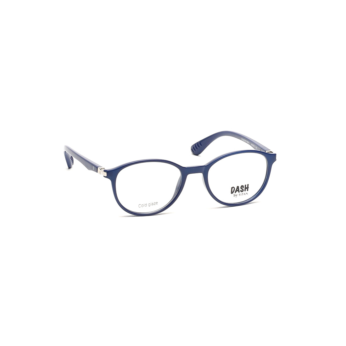 Blue Round Rimmed Kids Eyeglasses