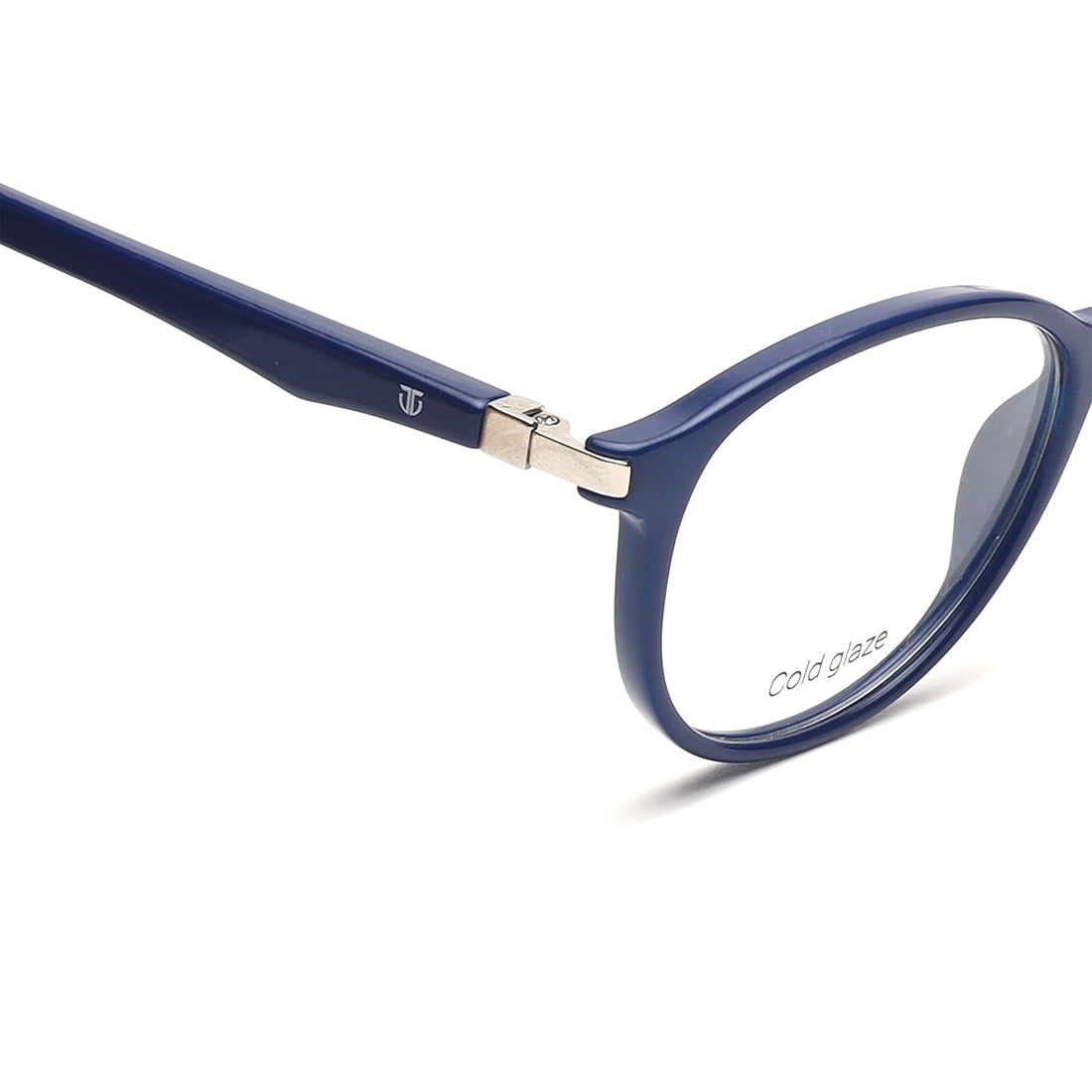 Blue Round Rimmed Kids Eyeglasses