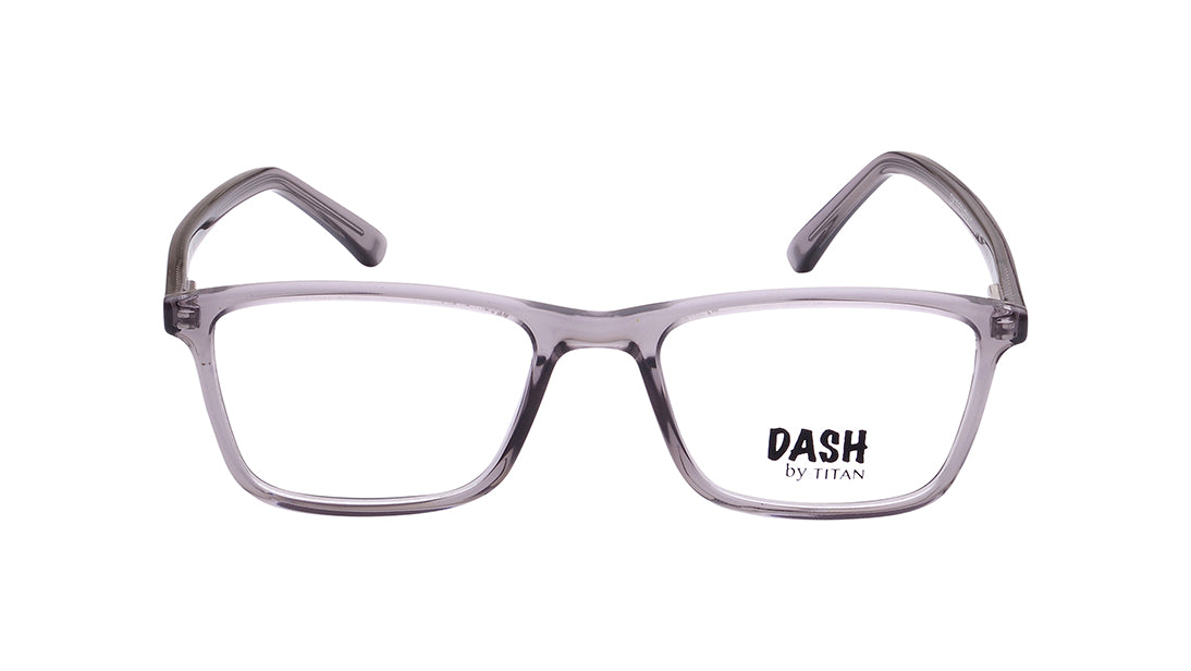 Grey Rectangle Rimmed Kids Eyeglasses (DK1065MFP2LGYV|47)