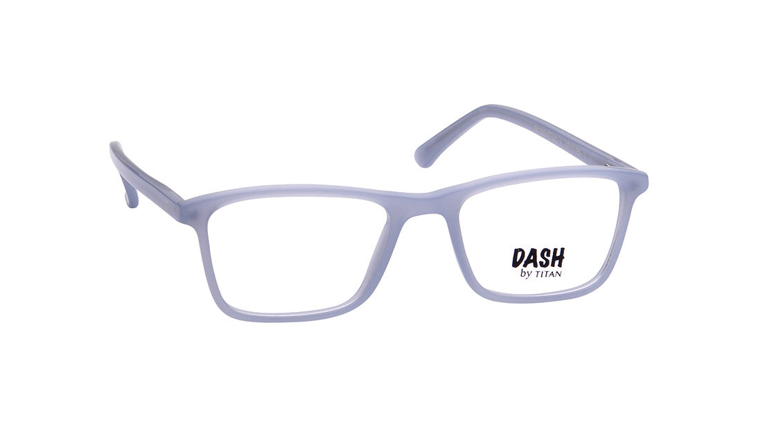 Blue Rectangle Rimmed Kids Eyeglasses (DK1065MFP3LBUV|47)