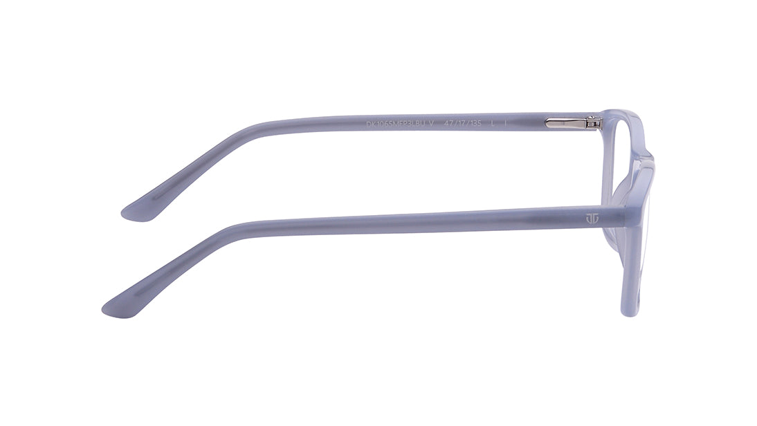 Blue Rectangle Rimmed Kids Eyeglasses (DK1065MFP3LBUV|47)