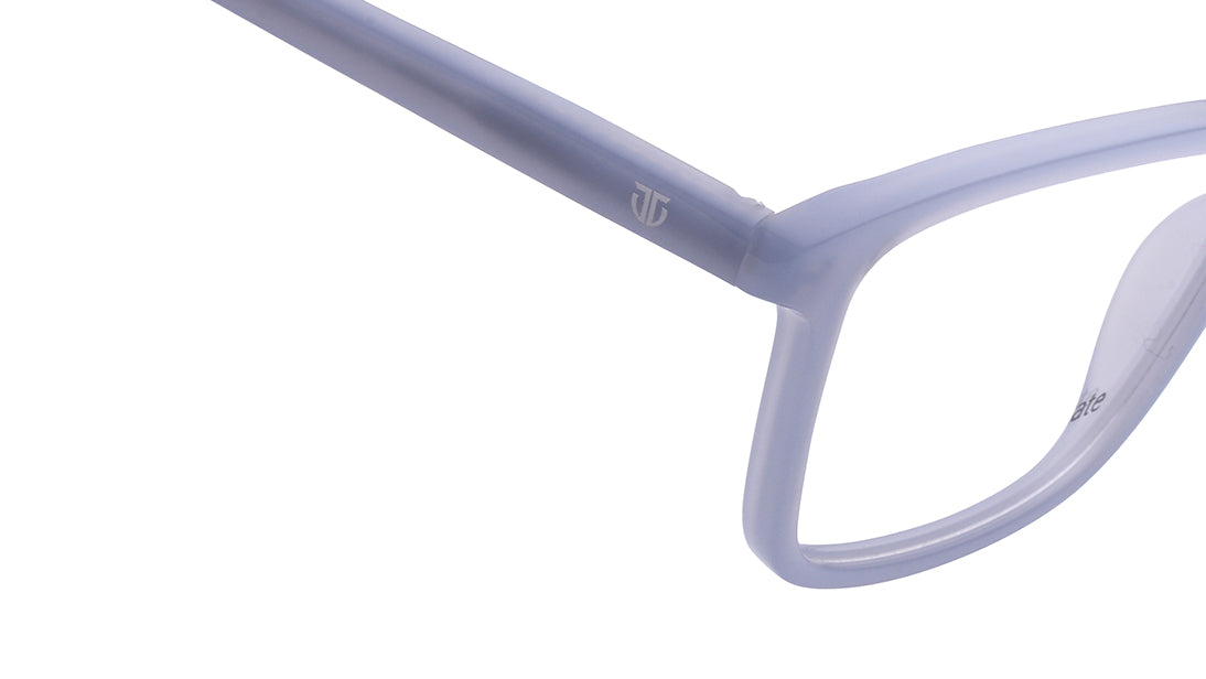 Blue Rectangle Rimmed Kids Eyeglasses (DK1065MFP3LBUV|47)