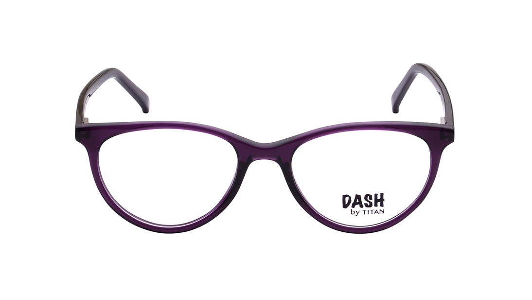 Purple CatEye Rimmed Kids Eyeglasses (DK1066FFP1LPLV|48)