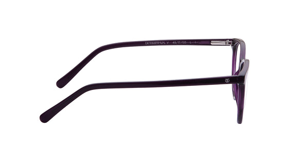 Purple CatEye Rimmed Kids Eyeglasses (DK1066FFP1LPLV|48)