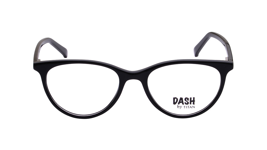 Black CatEye Rimmed Kids Eyeglasses (DK1066FFP2LBKV|48)