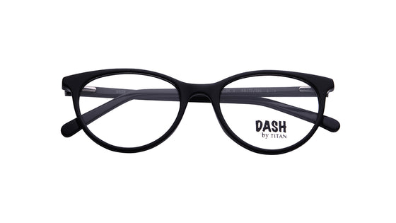 Black CatEye Rimmed Kids Eyeglasses (DK1066FFP2LBKV|48)