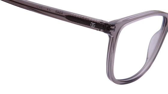 Grey Wayfarer Rimmed Kids Eyeglasses (DK1067MFP1LGYV|47)