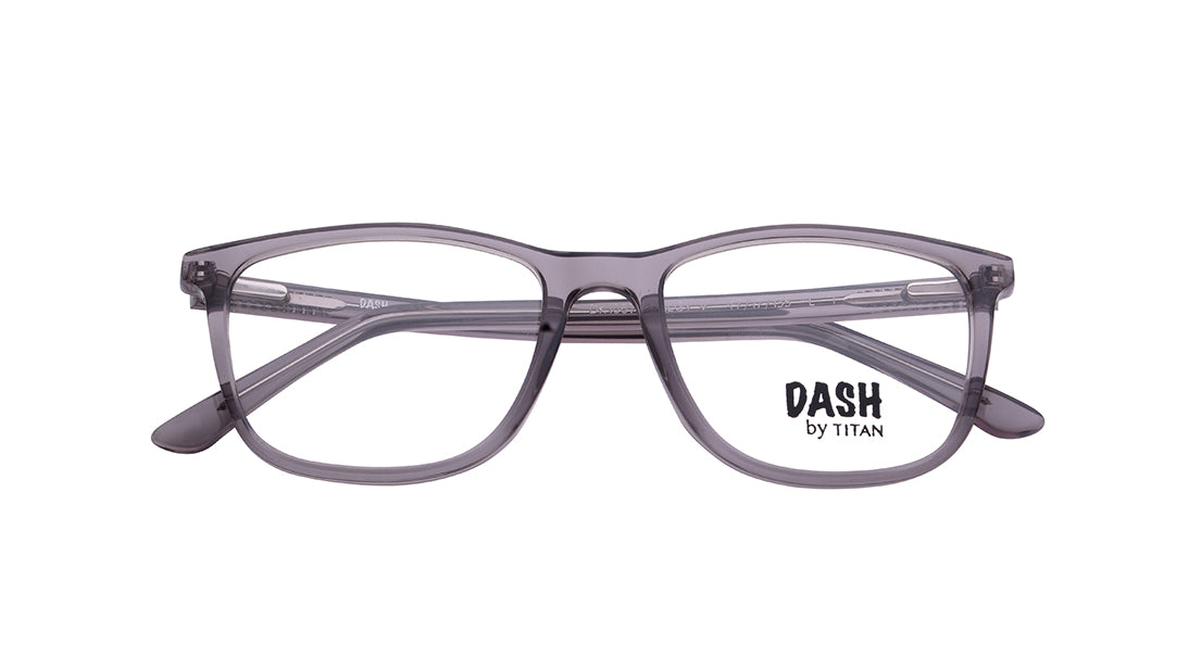 Grey Wayfarer Rimmed Kids Eyeglasses (DK1067MFP1LGYV|47)