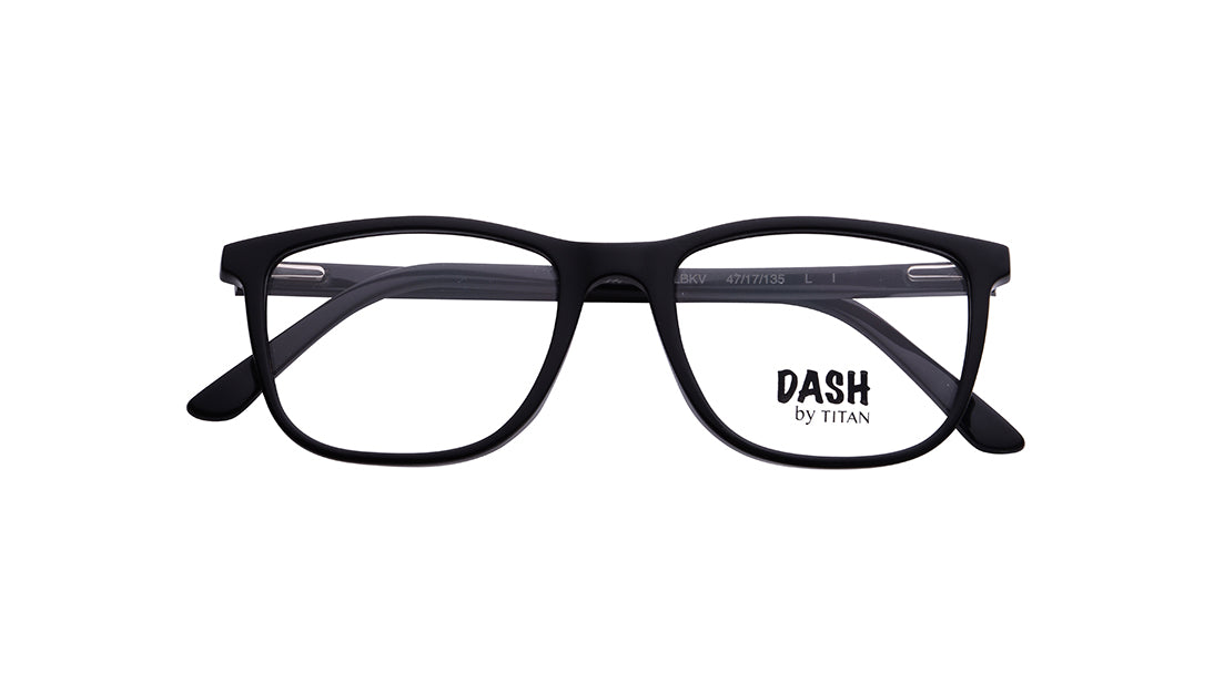 Black Wayfarer Rimmed Kids Eyeglasses (DK1067MFP2LBKV|47)