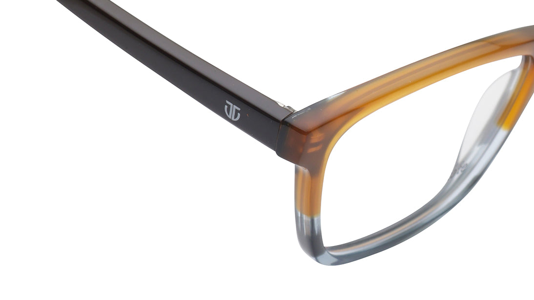 Brown Wayfarer Rimmed Kids Eyeglasses(DK1070UFP2MBRV|46)