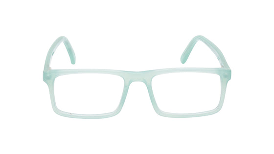 Green Rectangle Kids Rimmed Eyeglasses(DK1071UFP1MGRV|47)