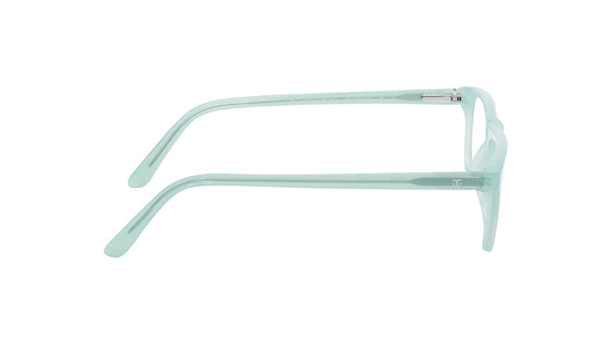 Green Rectangle Kids Rimmed Eyeglasses(DK1071UFP1MGRV|47)