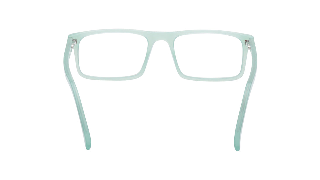 Green Rectangle Kids Rimmed Eyeglasses(DK1071UFP1MGRV|47)