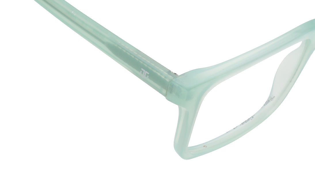 Green Rectangle Kids Rimmed Eyeglasses(DK1071UFP1MGRV|47)