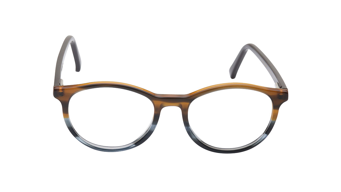 Brown Round Rimmed Kids Eyeglasses(DK1073GFP2MBRV|46)