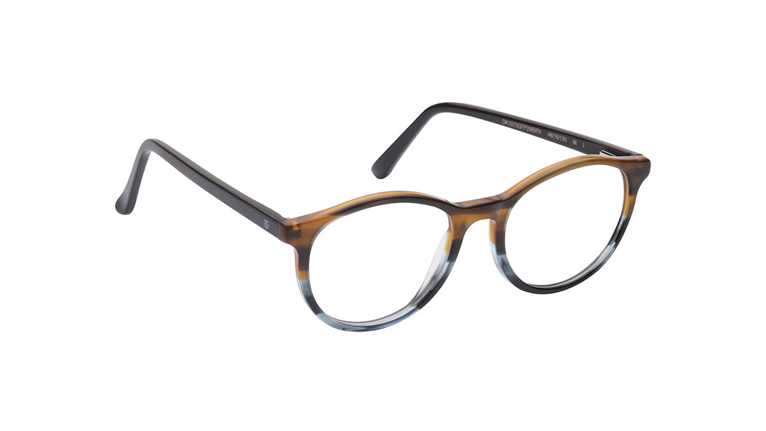 Brown Round Rimmed Kids Eyeglasses(DK1073GFP2MBRV|46)