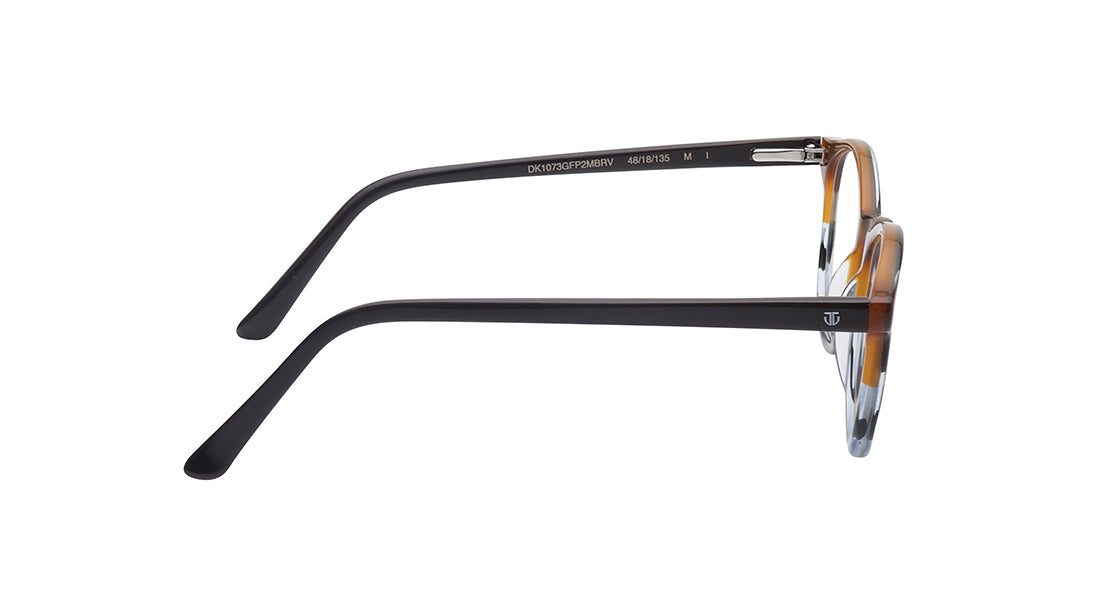 Brown Round Rimmed Kids Eyeglasses(DK1073GFP2MBRV|46)