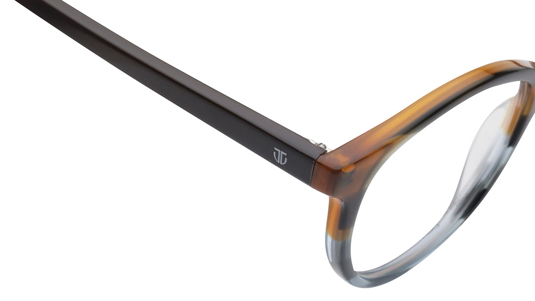 Brown Round Rimmed Kids Eyeglasses(DK1073GFP2MBRV|46)