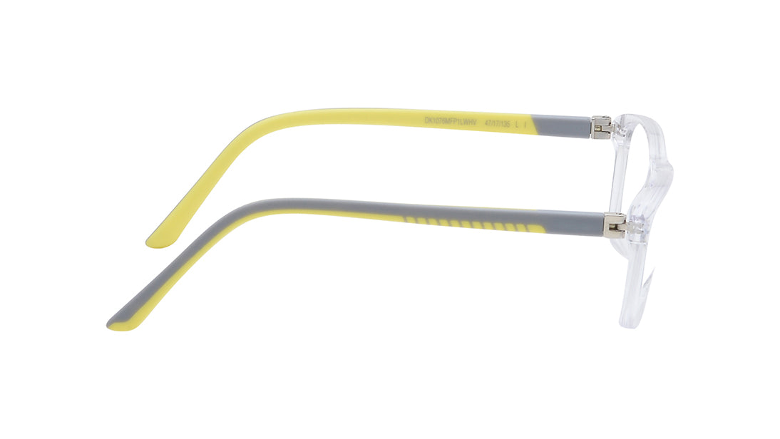 Transparent Rectangle Rimmed Eyeglasses for Kids