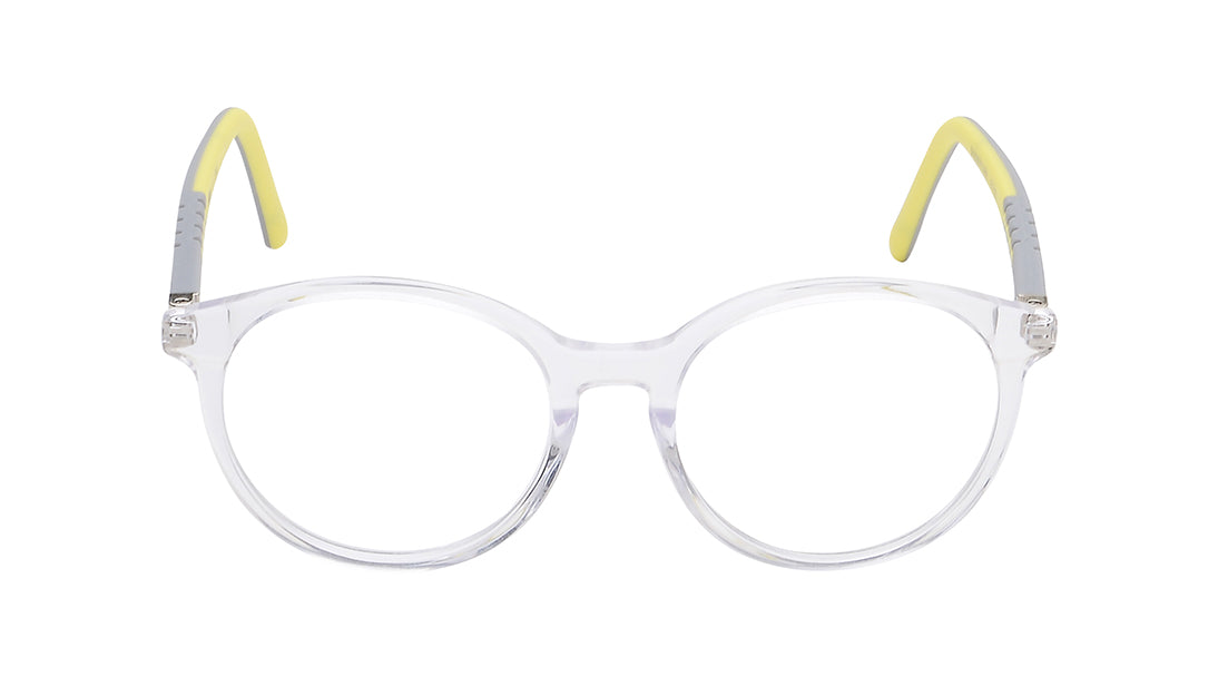 Transparent Round Rimmed Eyeglasses for Kids