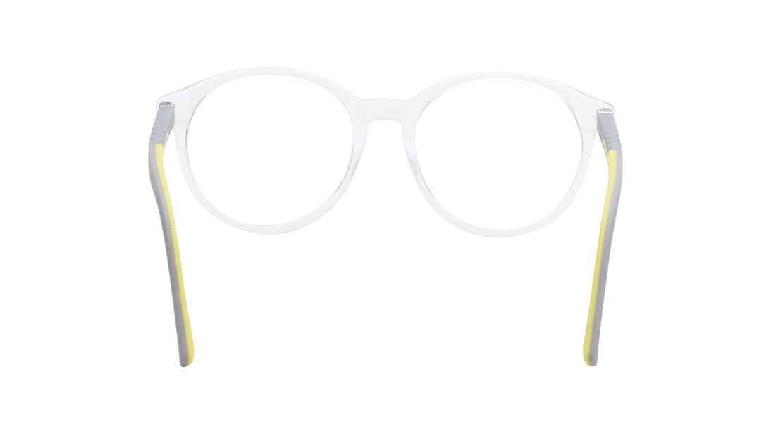 Transparent Round Rimmed Eyeglasses for Kids
